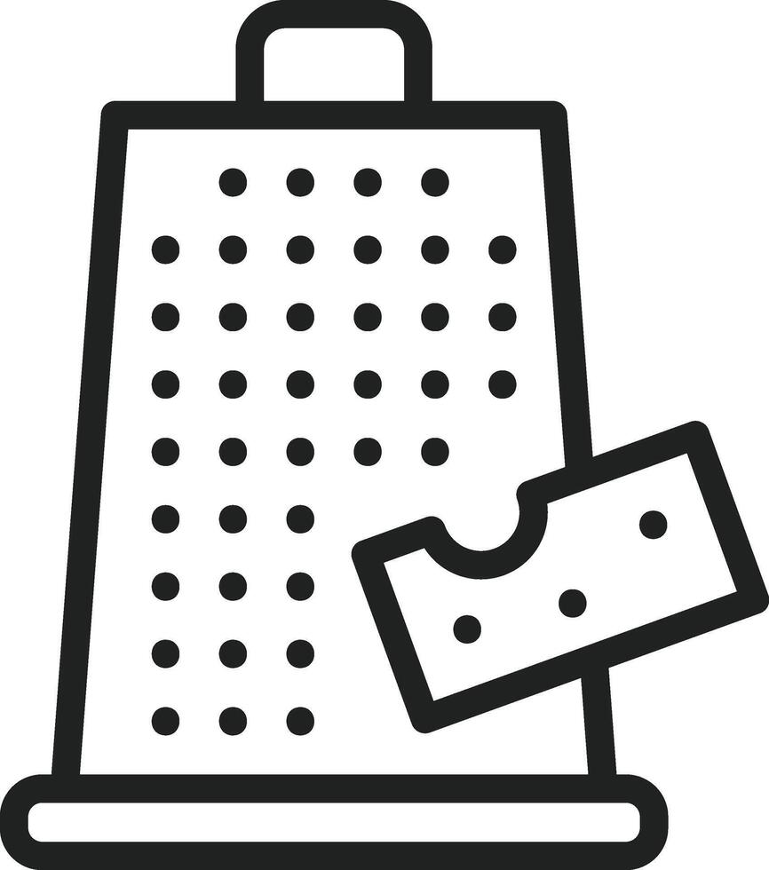 Grate icon vector image. Suitable for mobile apps, web apps and print media.