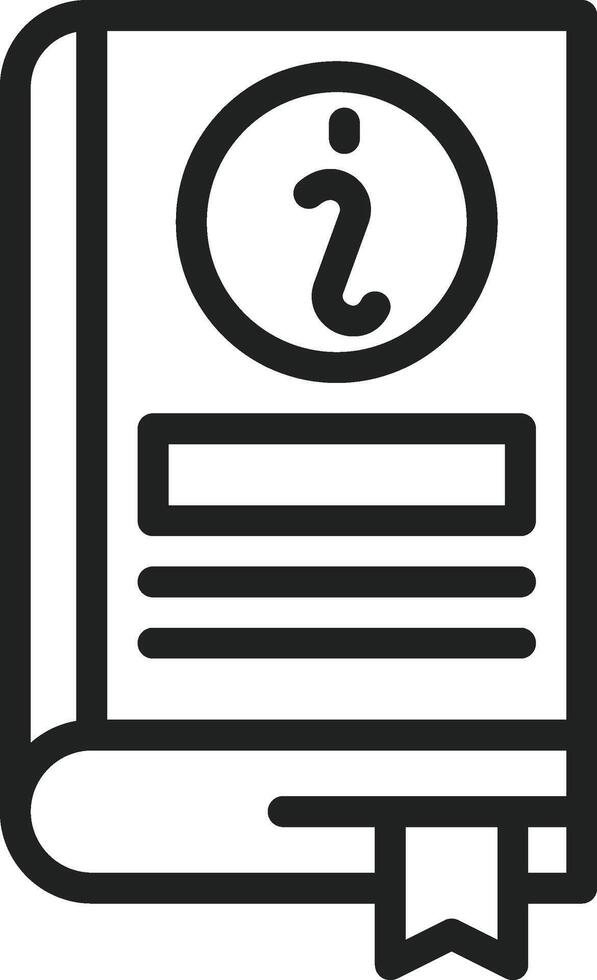Guide Book icon vector image. Suitable for mobile apps, web apps and print media.