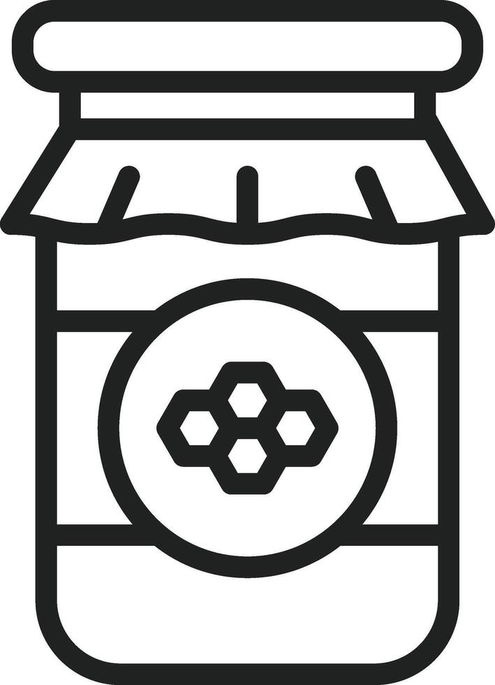 Honey icon vector image. Suitable for mobile apps, web apps and print media.