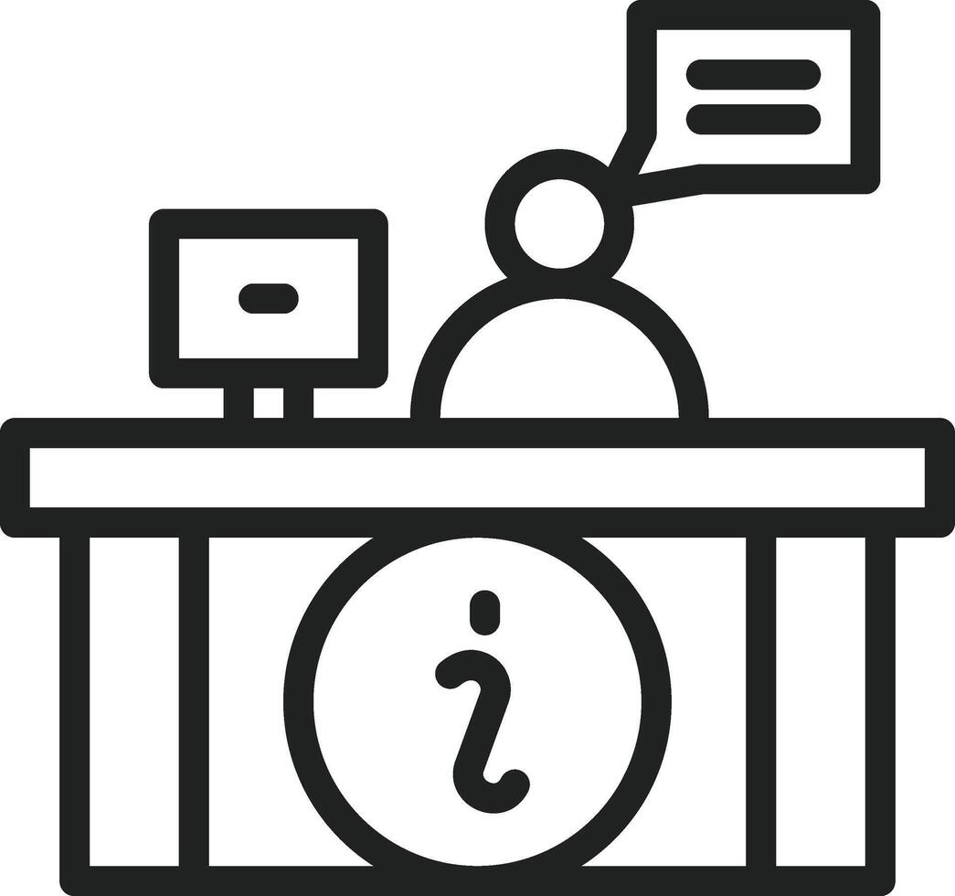 Information icon vector image. Suitable for mobile apps, web apps and print media.