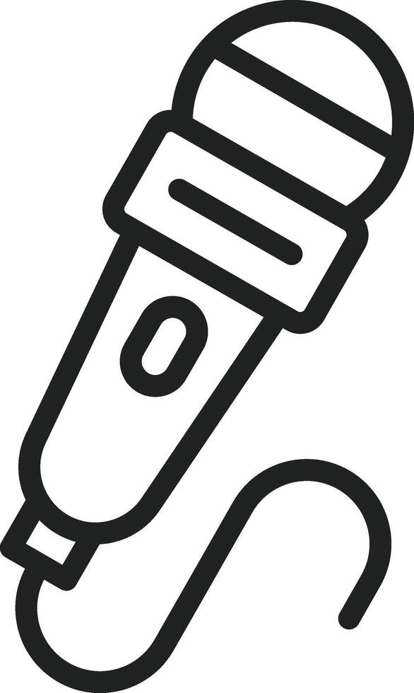 Microphone icon vector image. Suitable for mobile apps, web apps and print media.