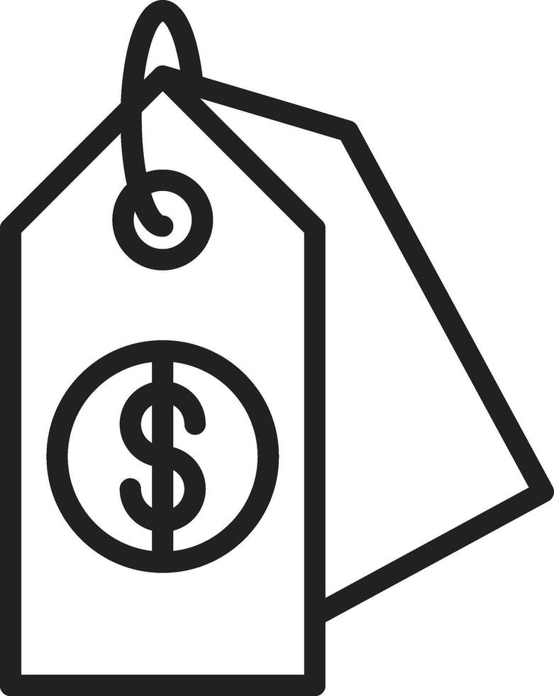 Price Tag icon vector image. Suitable for mobile apps, web apps and print media.