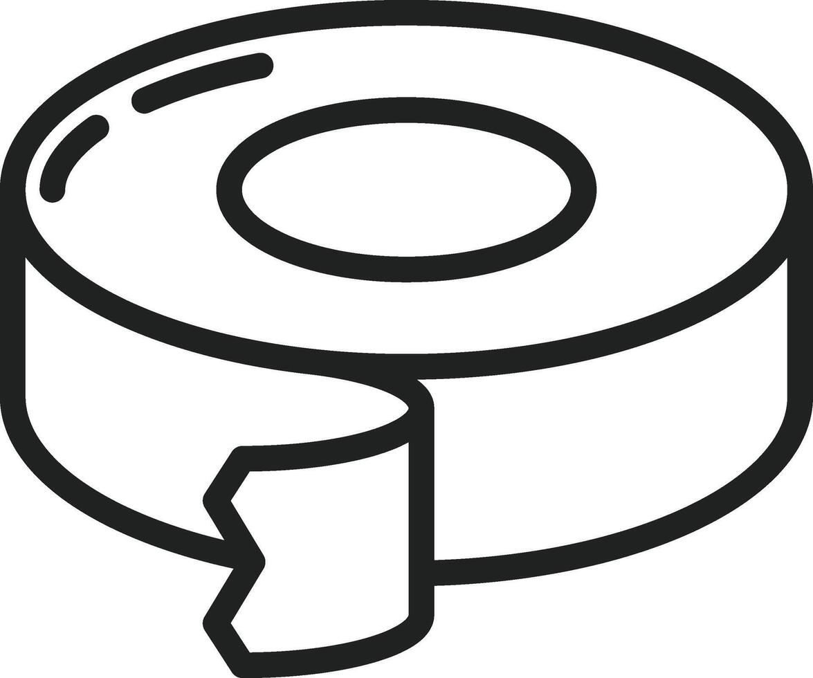 Scotch Tape icon vector image. Suitable for mobile apps, web apps and print media.