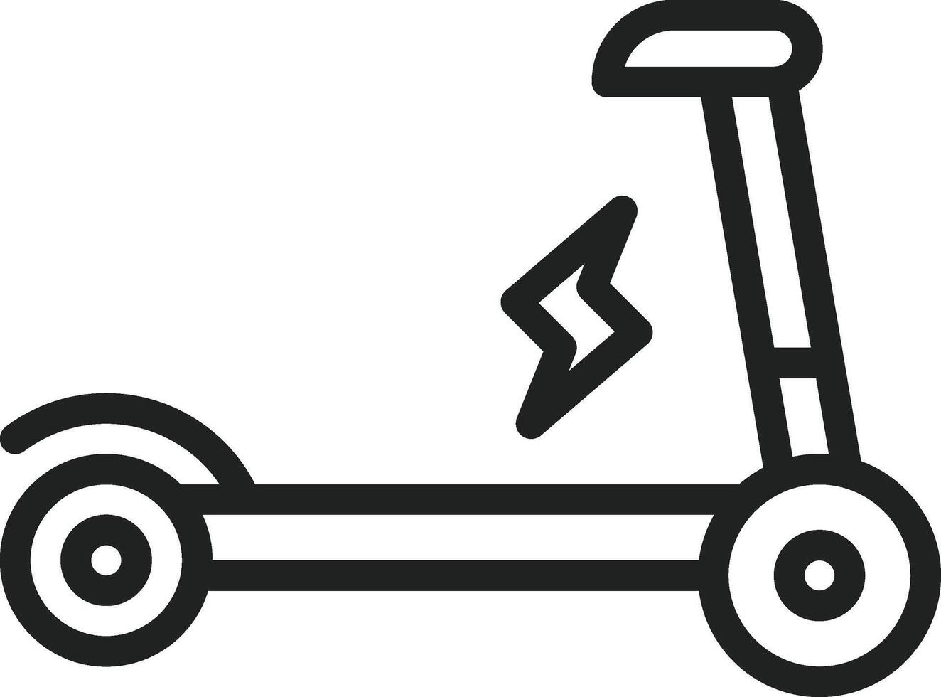 Scooter icon vector image. Suitable for mobile apps, web apps and print media.