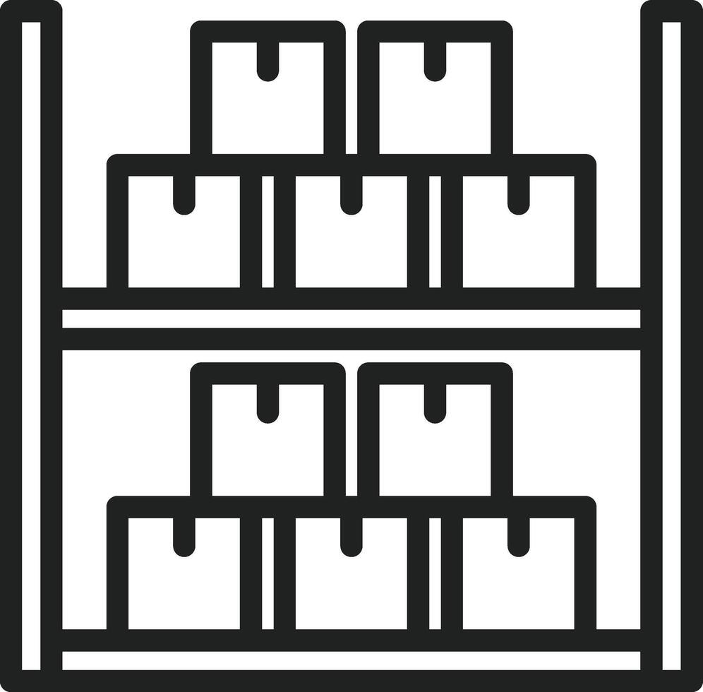 Storage icon vector image. Suitable for mobile apps, web apps and print media.