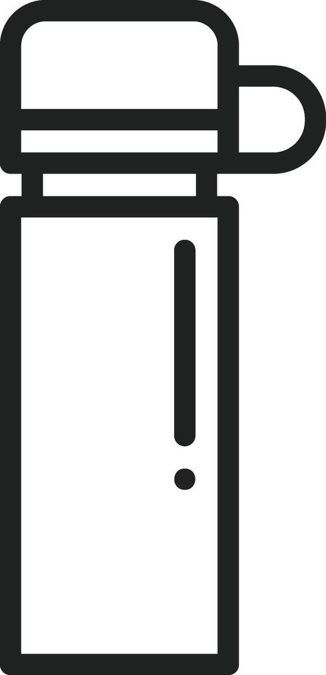 Thermos icon vector image. Suitable for mobile apps, web apps and print media.