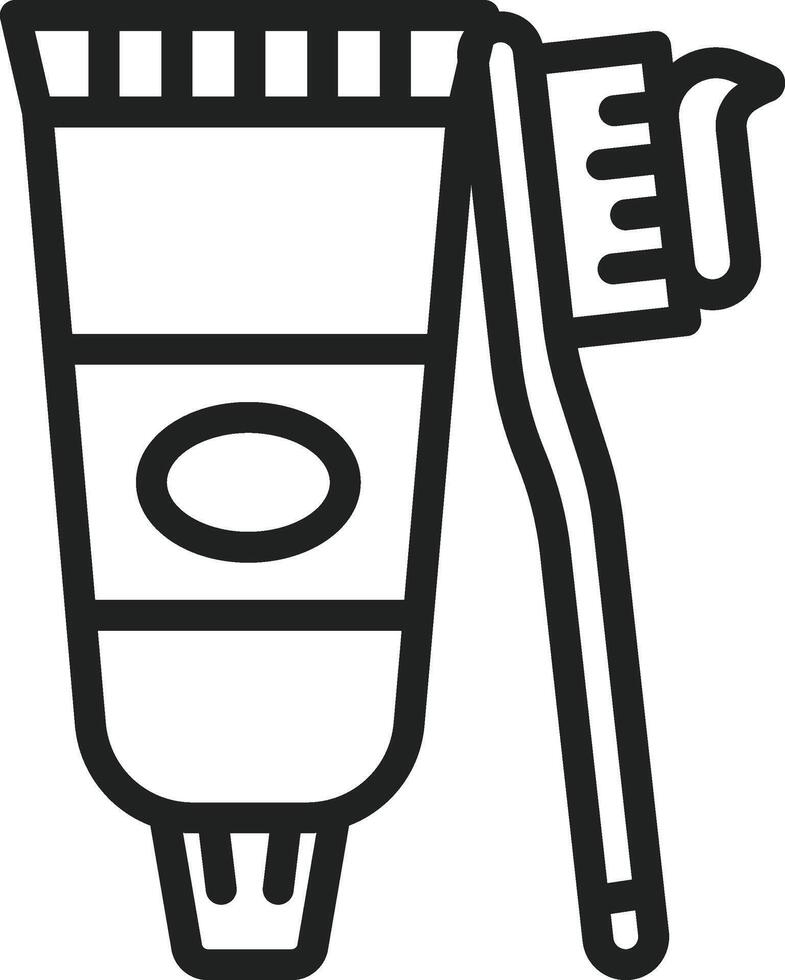 Toothpaste icon vector image. Suitable for mobile apps, web apps and print media.