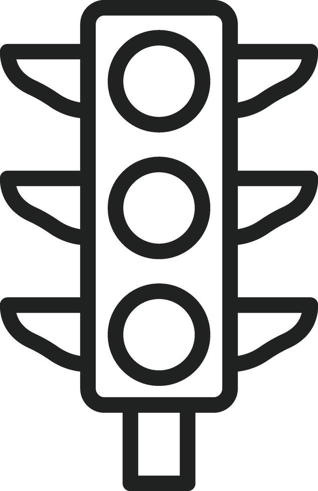 Traffic Light icon vector image. Suitable for mobile apps, web apps and print media.