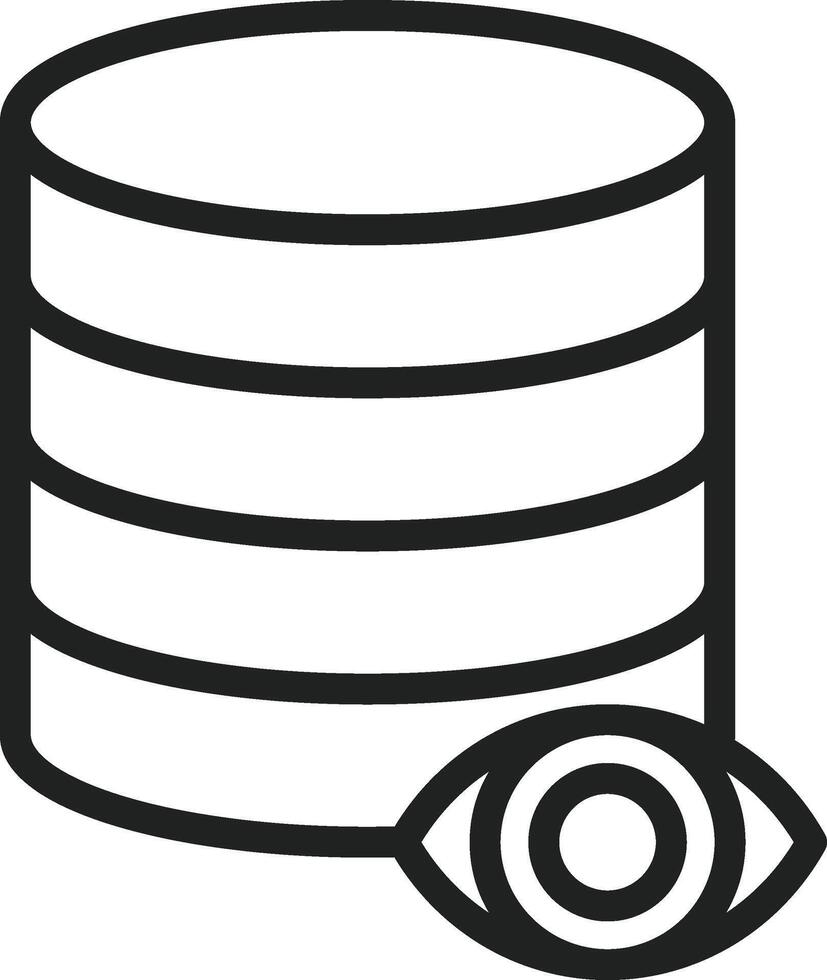 Vision icon vector image. Suitable for mobile apps, web apps and print media.