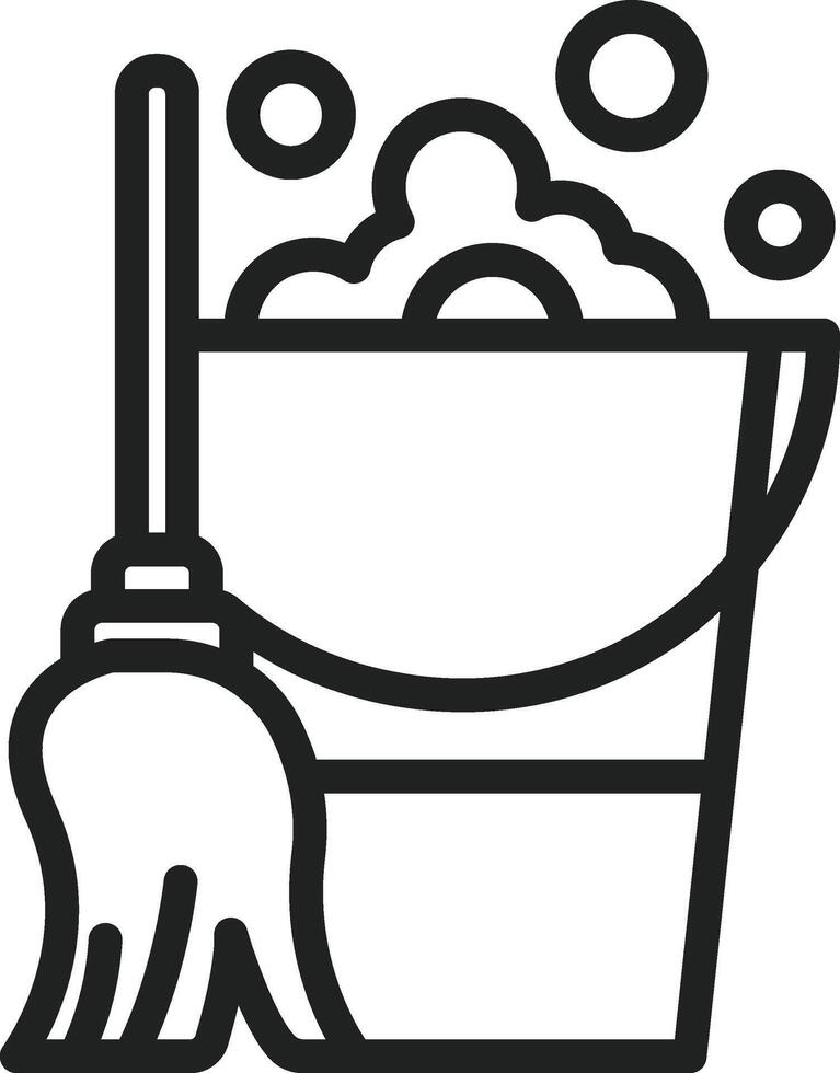 Cleaning icon image. Suitable for mobile apps, web apps and print media. vector