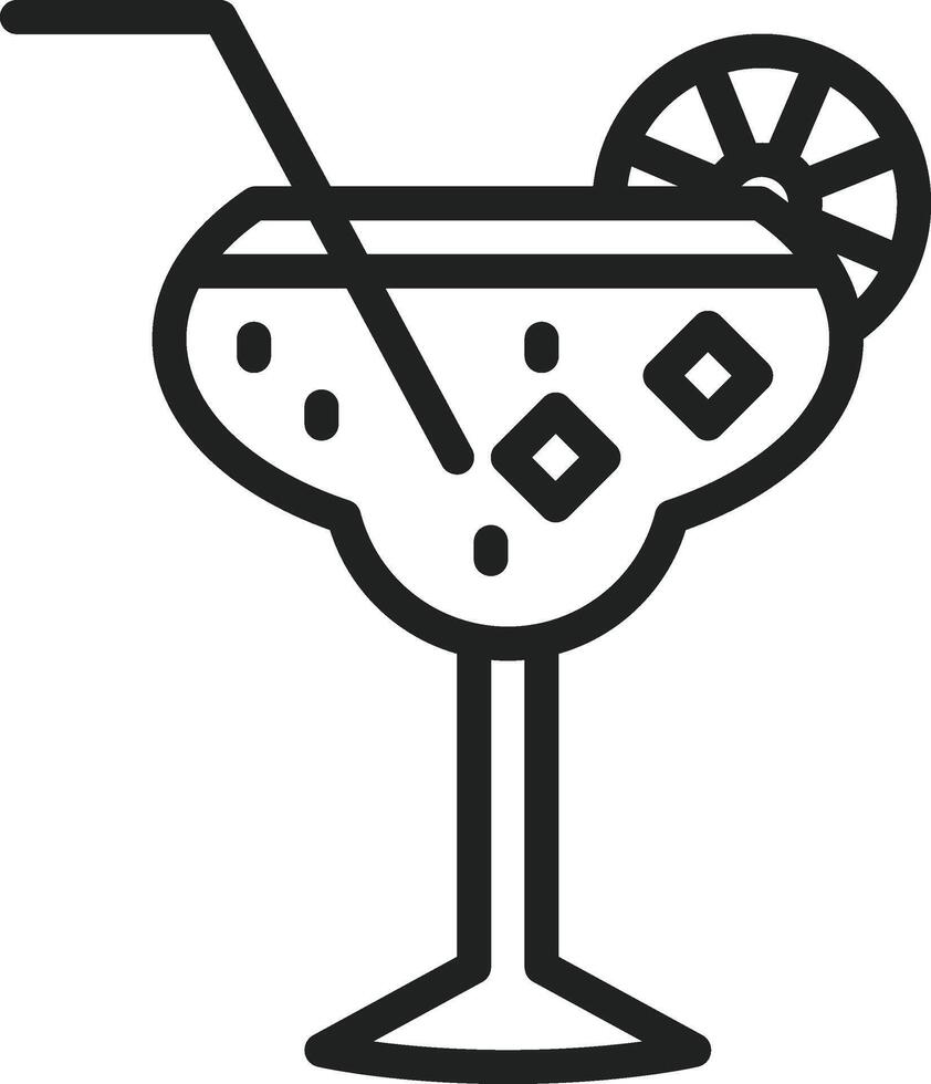 Cocktail icon image. Suitable for mobile apps, web apps and print media. vector