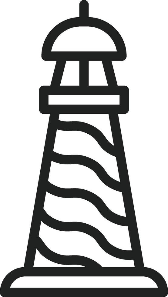 Lighthouse icon image. Suitable for mobile apps, web apps and print media. vector