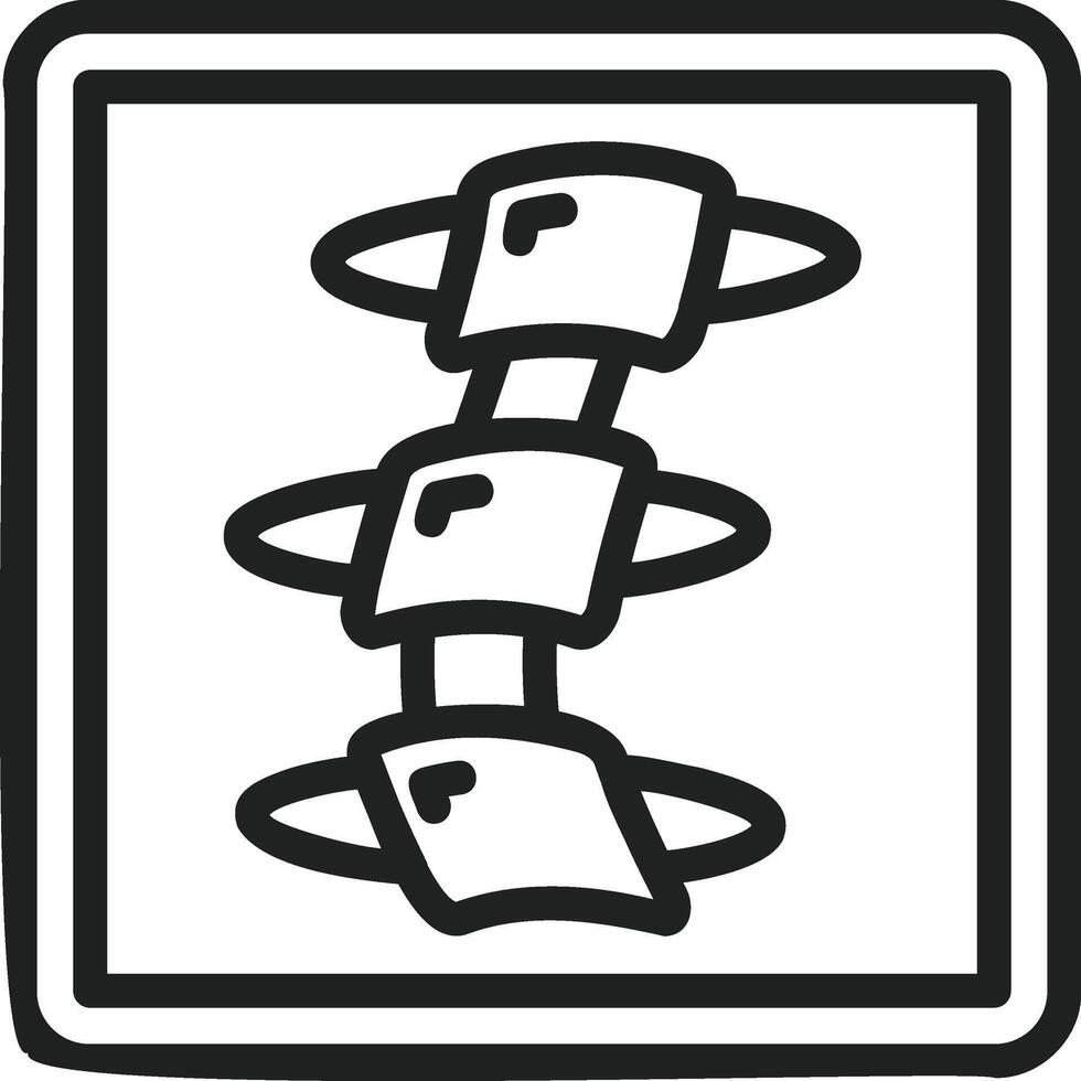 X Ray icon image. Suitable for mobile apps, web apps and print media. vector