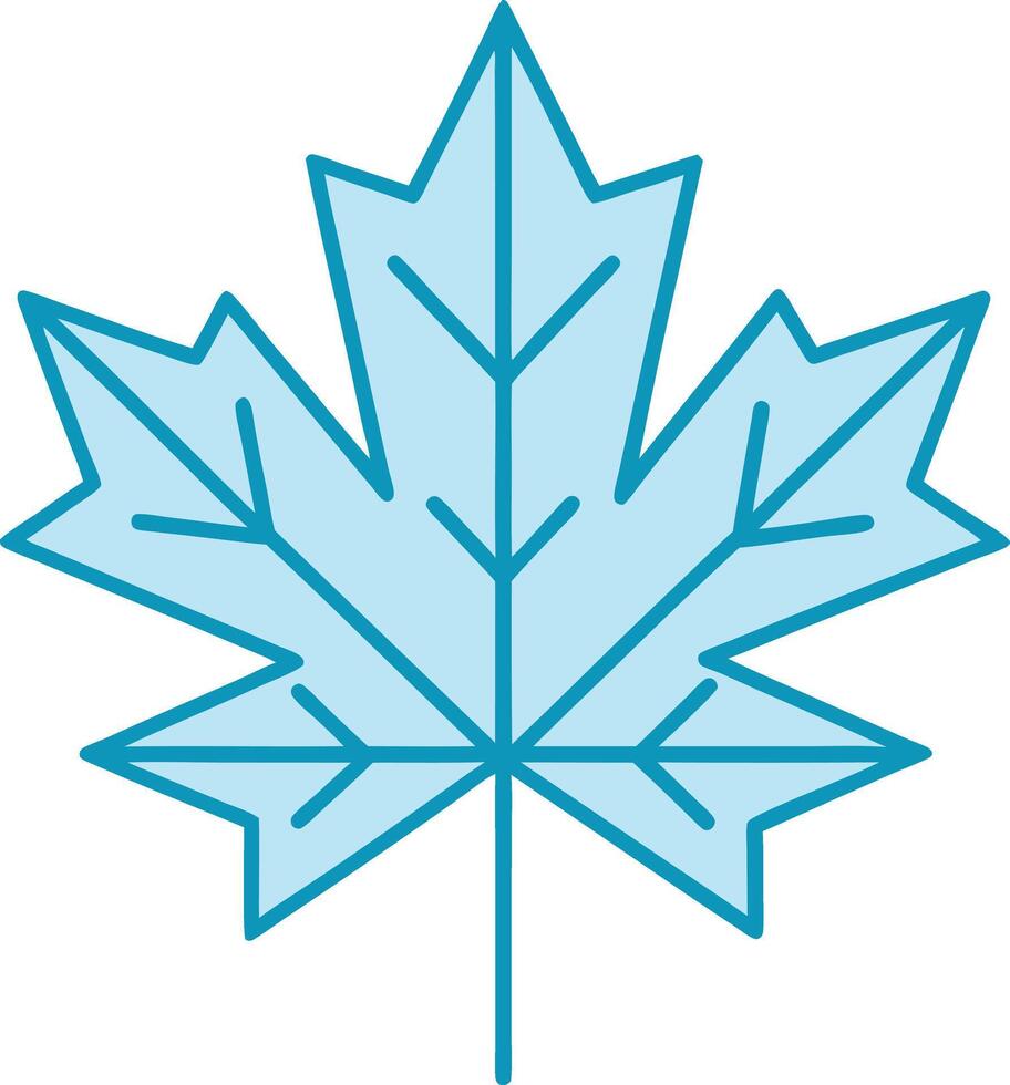 Maple leaf Icon Design Illustration vector