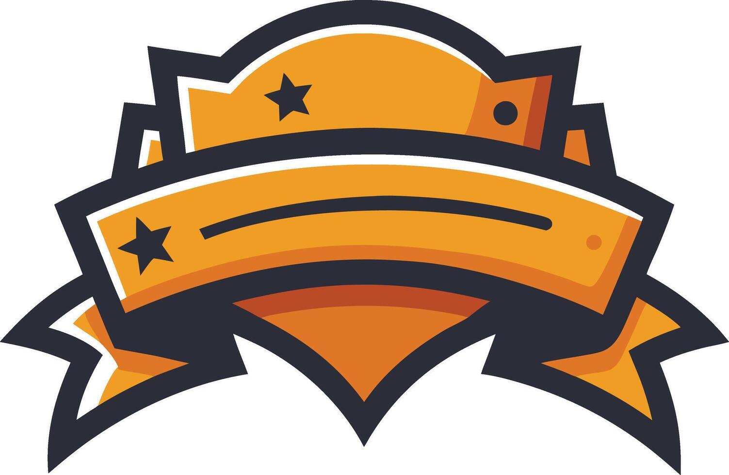 illustration of a shield Spooky Halloween vector