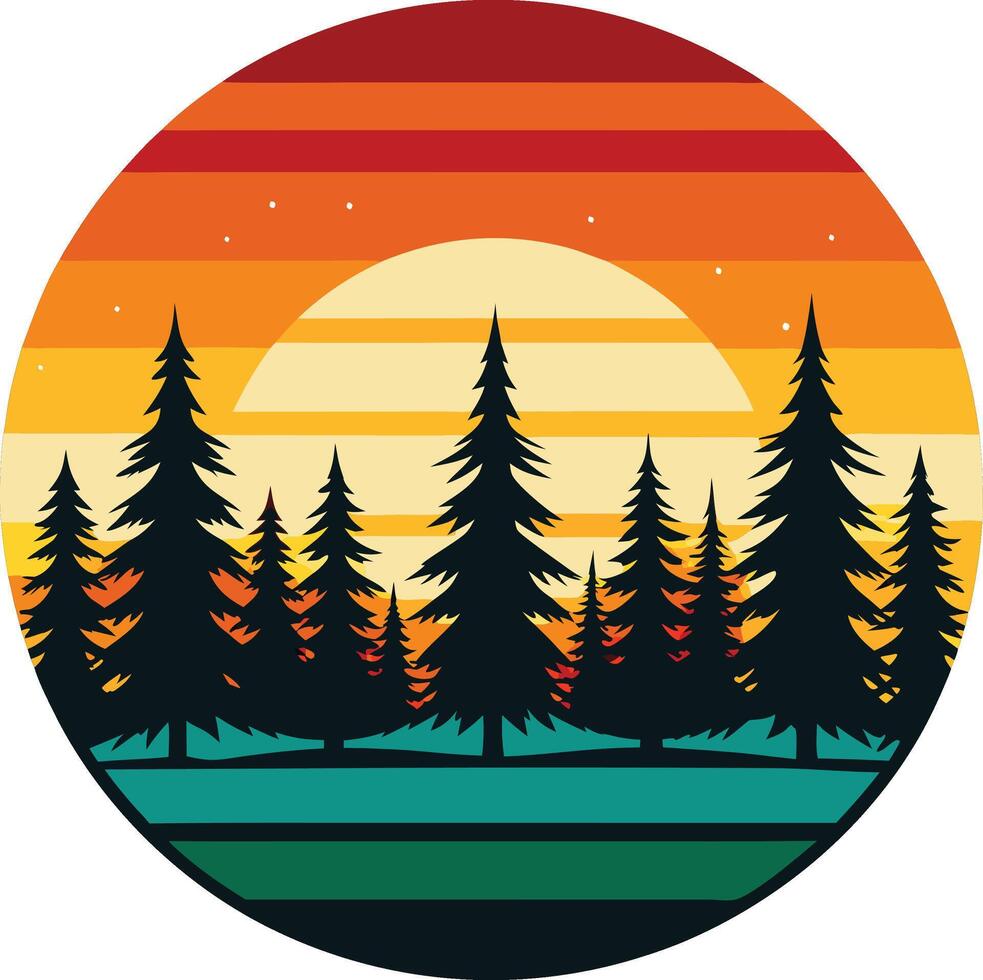 Christmas icon on the button vintage logo in the circle detailed design vector