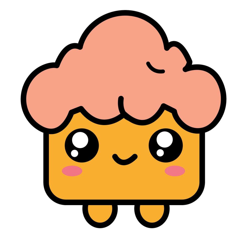Ice Cream Doodle Illustration vector