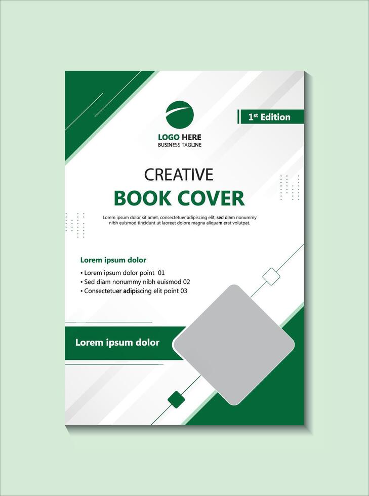Professional Book Cover Design, Flyer, Magazine, Poster, High Quality Cover Design vector