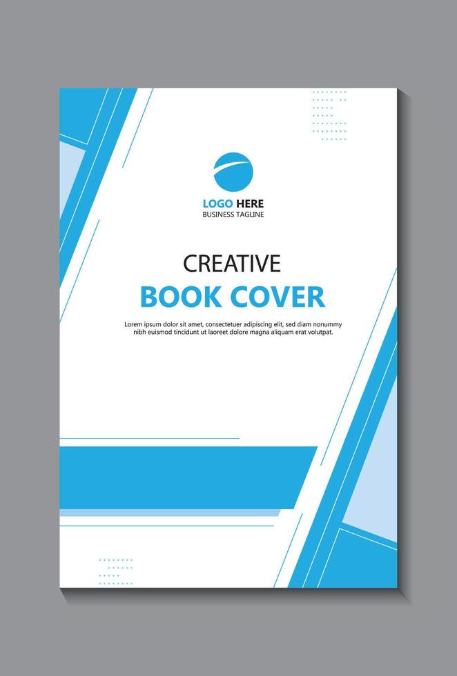 Professional book cover layout, Brochure design, Flyer, Magazine, Portfolio vector