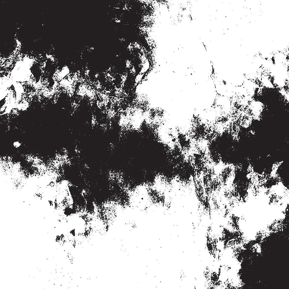 A black and white grunge texture filled with dust and noise, featuring small particles, scattered debris, and visible scratches, creating a distressed and worn look vector