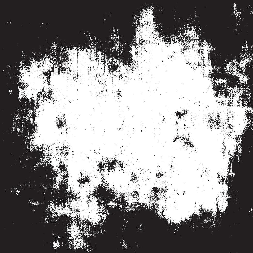 Black and white abstract noise texture with grunge debris, including distressed particles and dust, adding to its rough and vintage feel vector