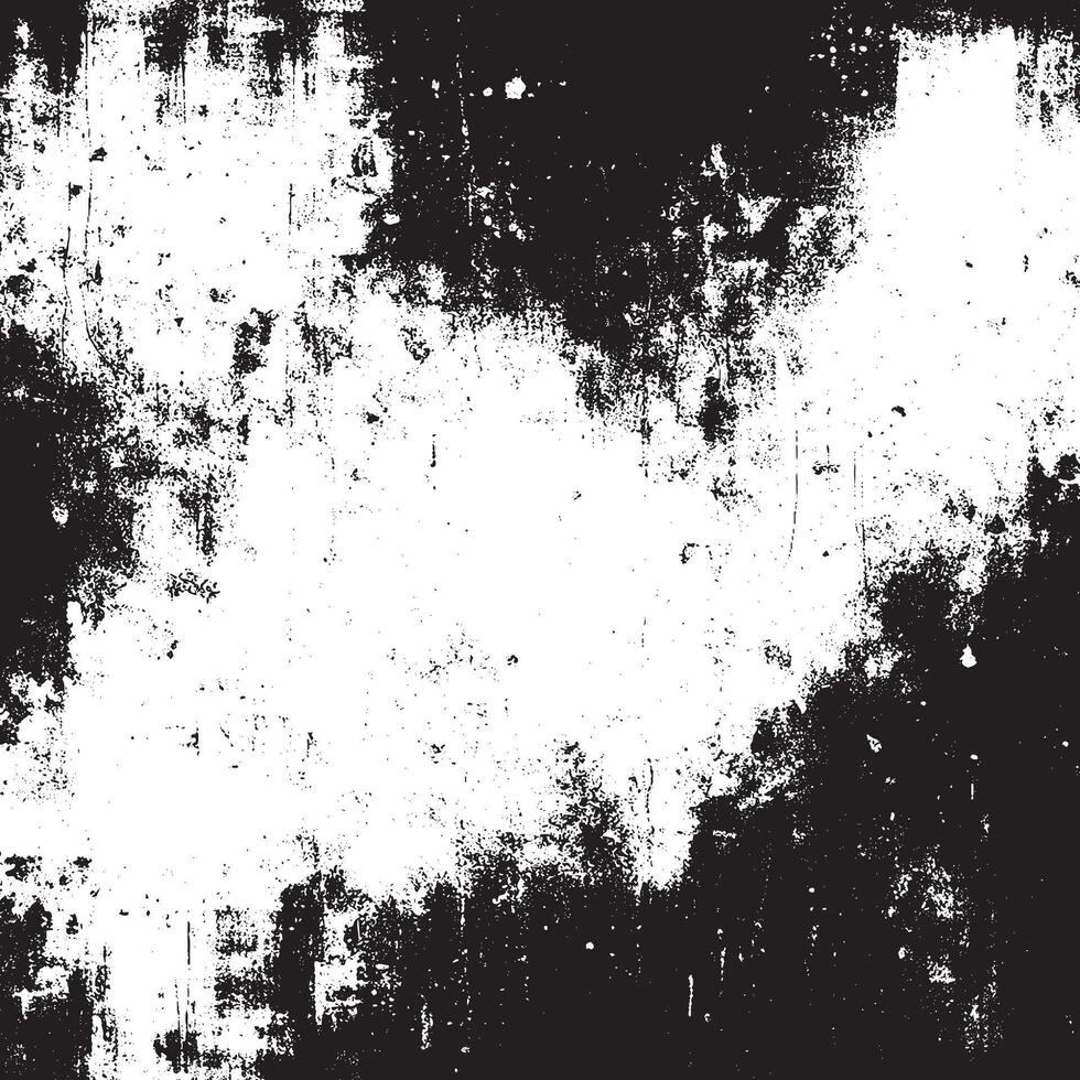 Black and white texture with a grunge aesthetic, characterized by dust and noise, along with small particles, debris, and scratches that give it a rough and vintage feel vector