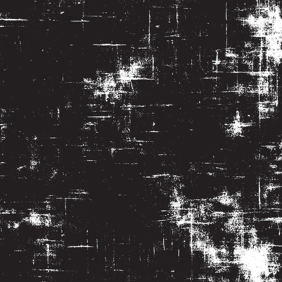 An abstract grunge texture in monochrome, showcasing distressed noise with small particles, debris, and dust scratches, adding to its rough and vintage feel vector