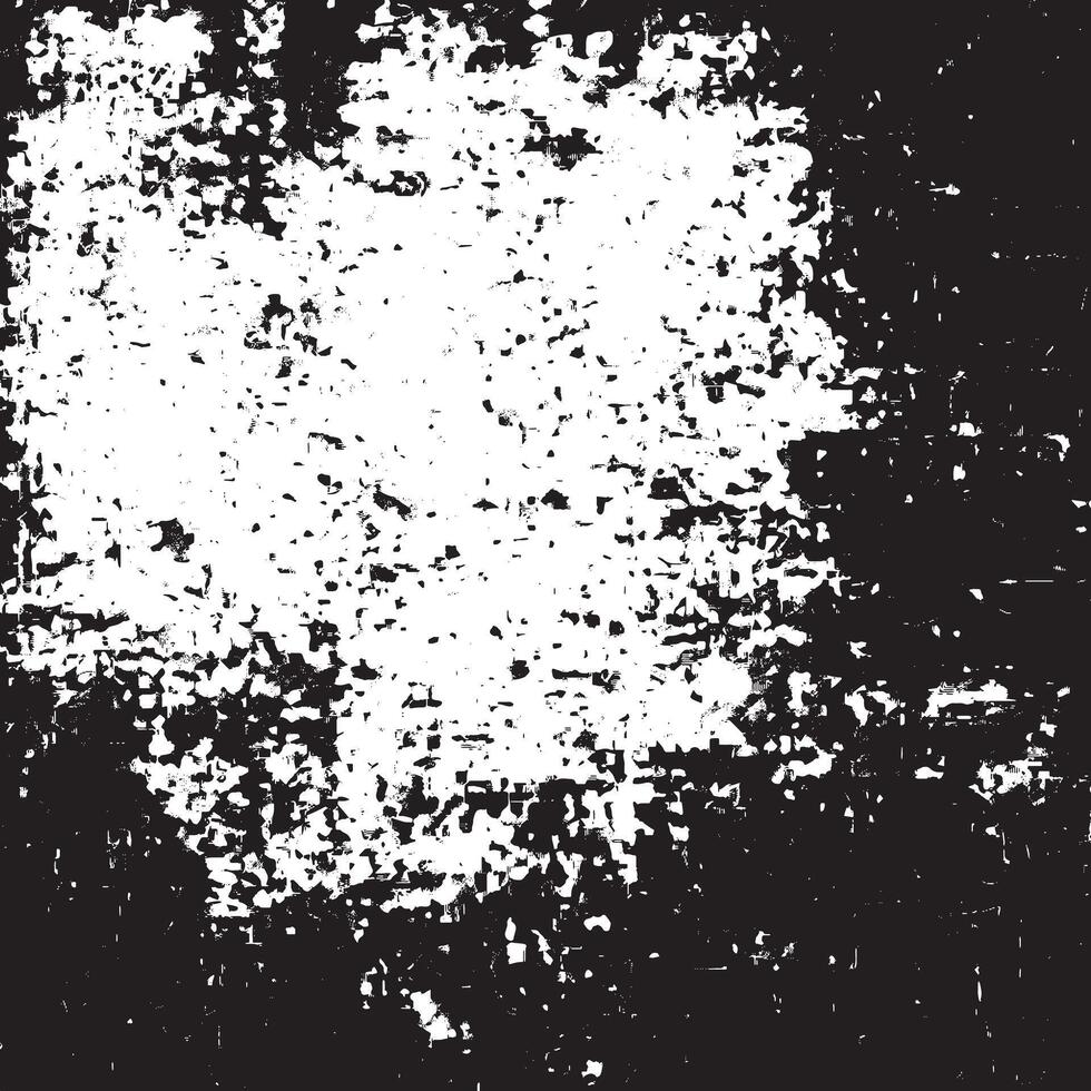 Monochrome abstract grunge texture with noise, showcasing distressed particles and dust, giving it a rugged and vintage appearance vector