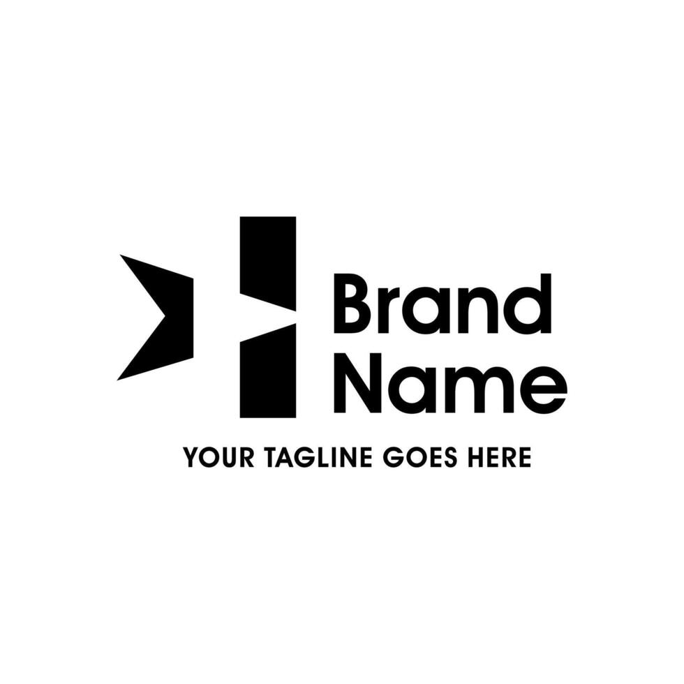 Simple and Memorable Initial I Star Logo vector