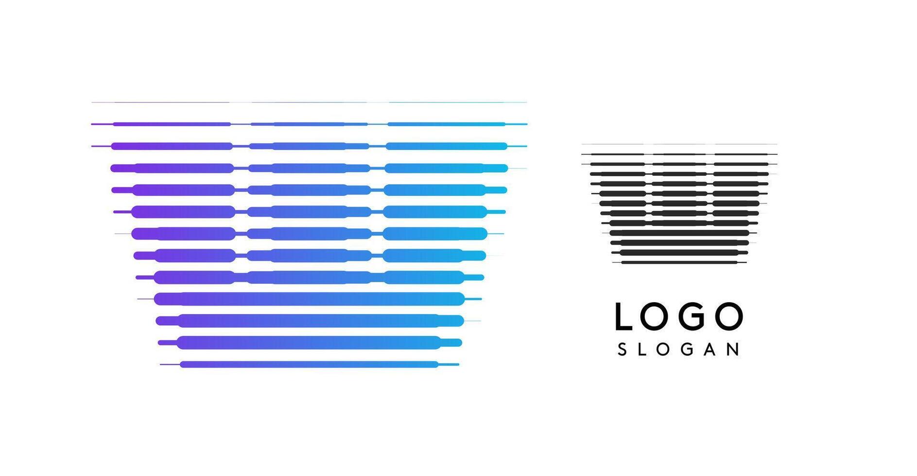 Heavy futuristic tech-inspired letter W, dynamic gradient logo, bold space letter for impactful modern branding, innovative logo, contemporary design, cutting-edge typography. monogram vector