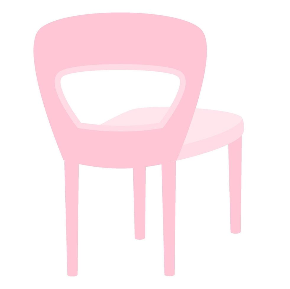 Chair setup office vector