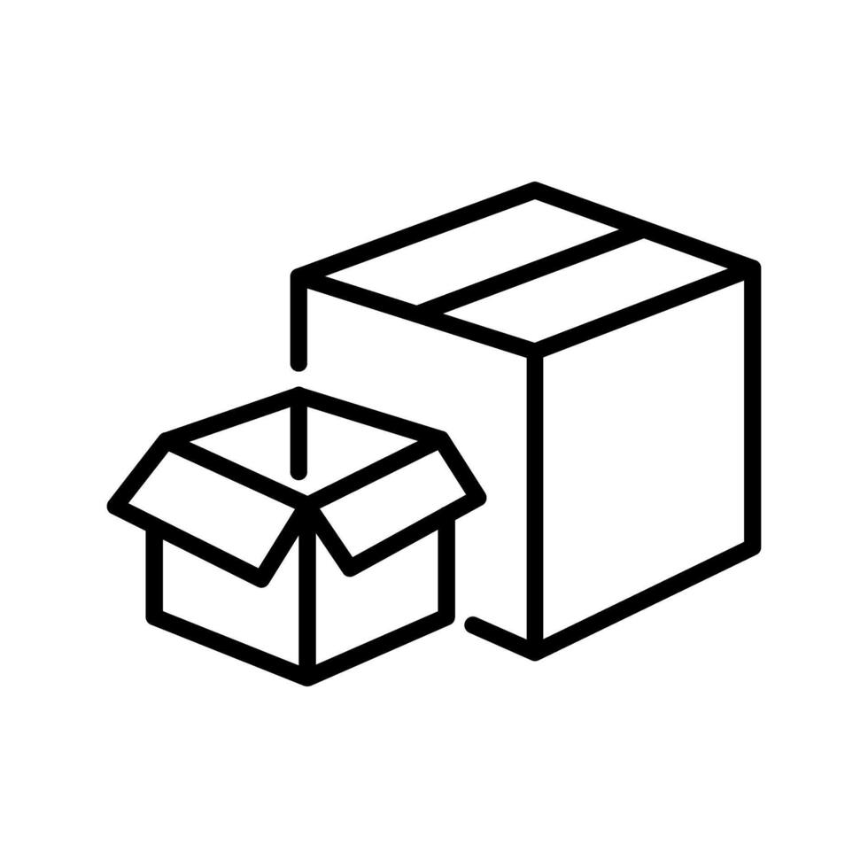 Box Icon Design vector