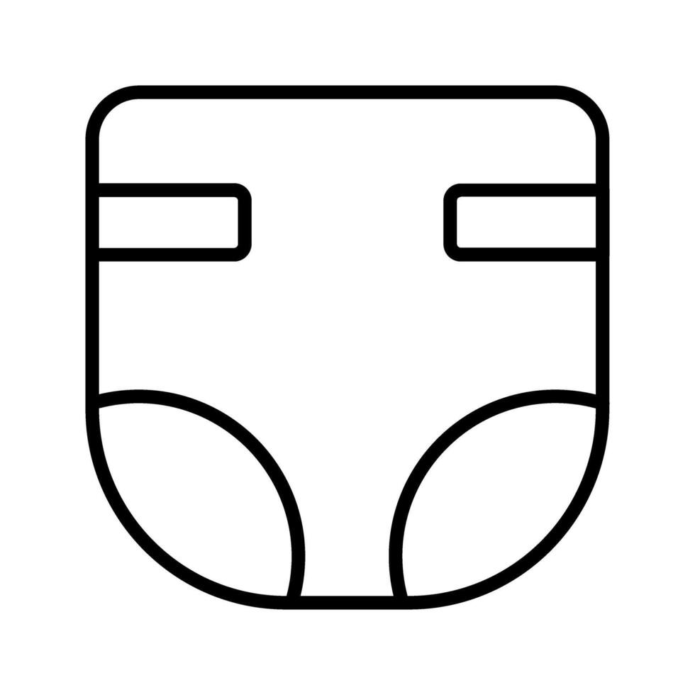 Diaper Changing Icon vector