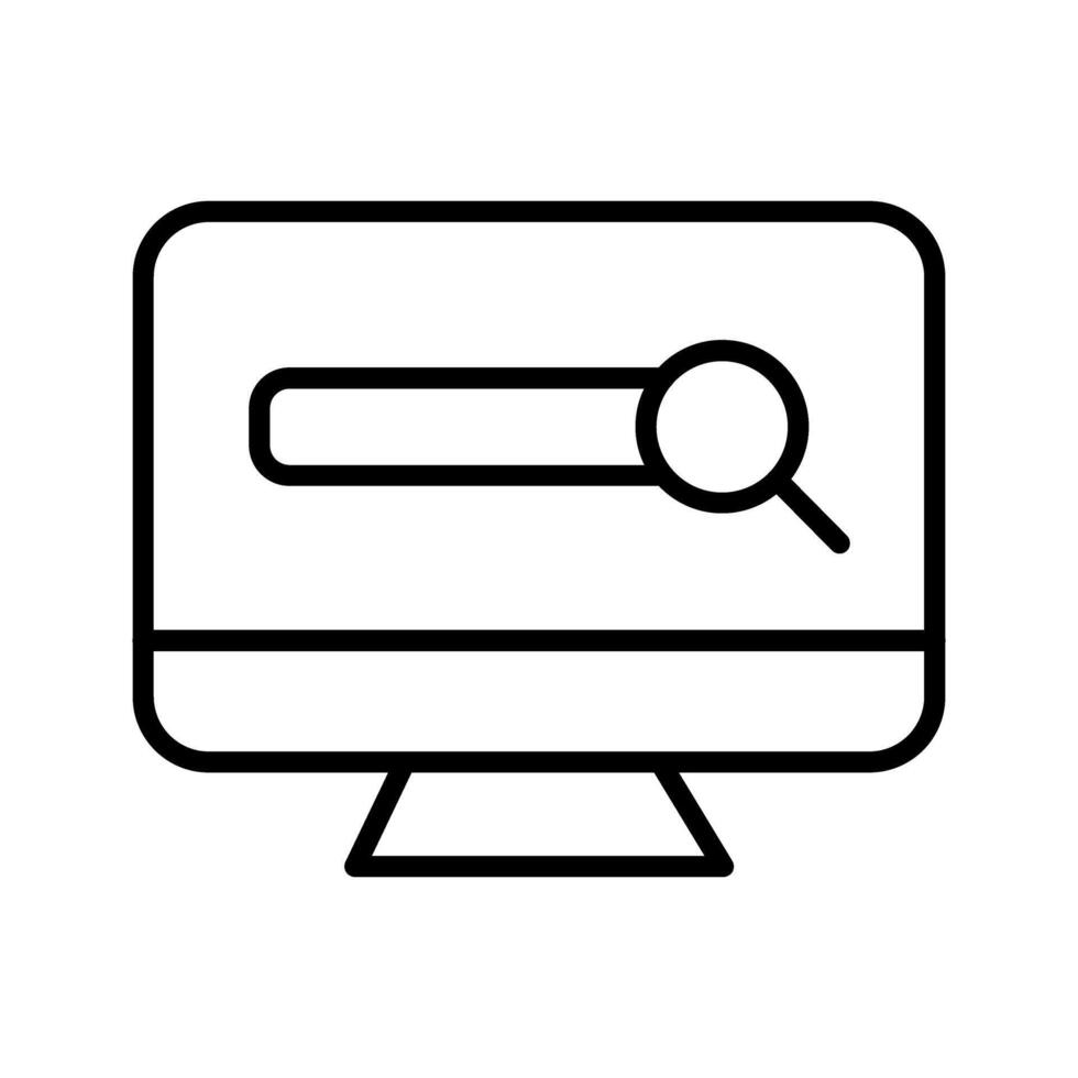 Search Engine Icon Design vector