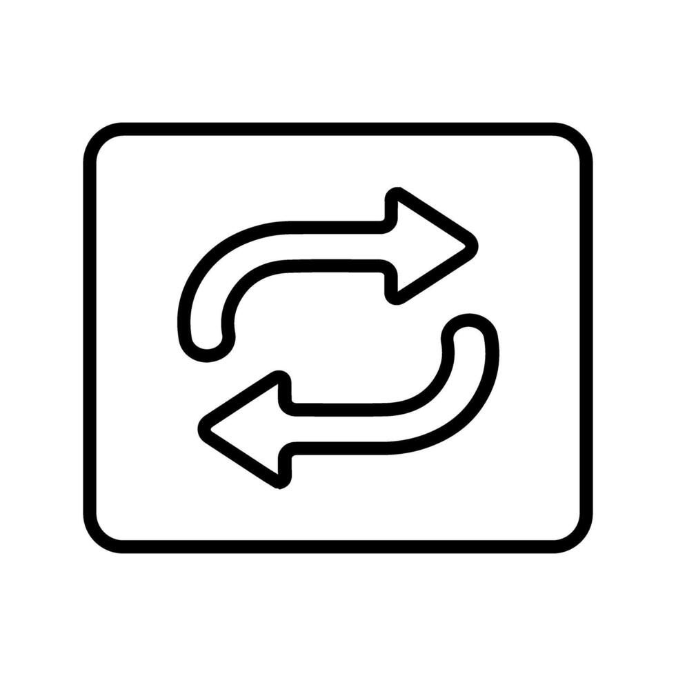 Repeat Button Icon vector