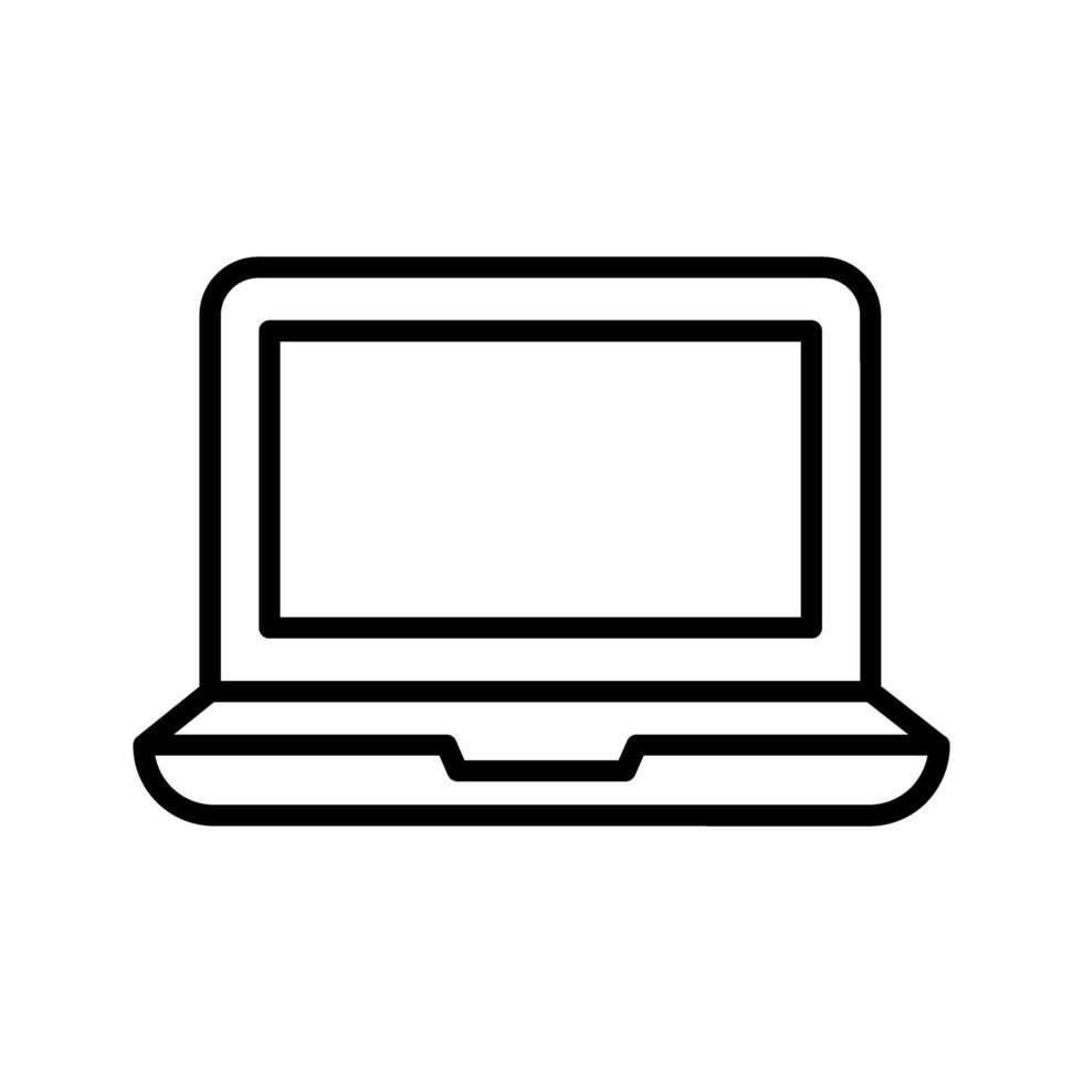Laptop Icon Design vector