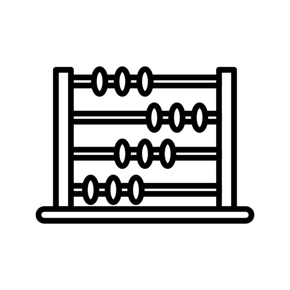Abacus Icon Design vector