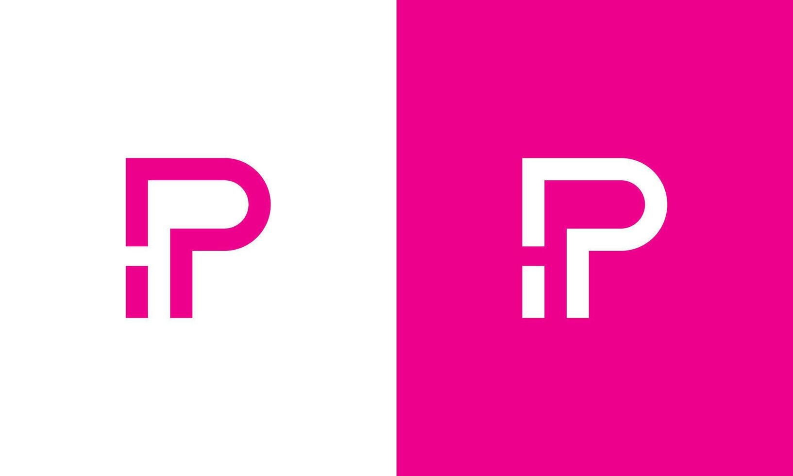 P logo, P letter logo, P initial logo premium and unique logo brand logo vector