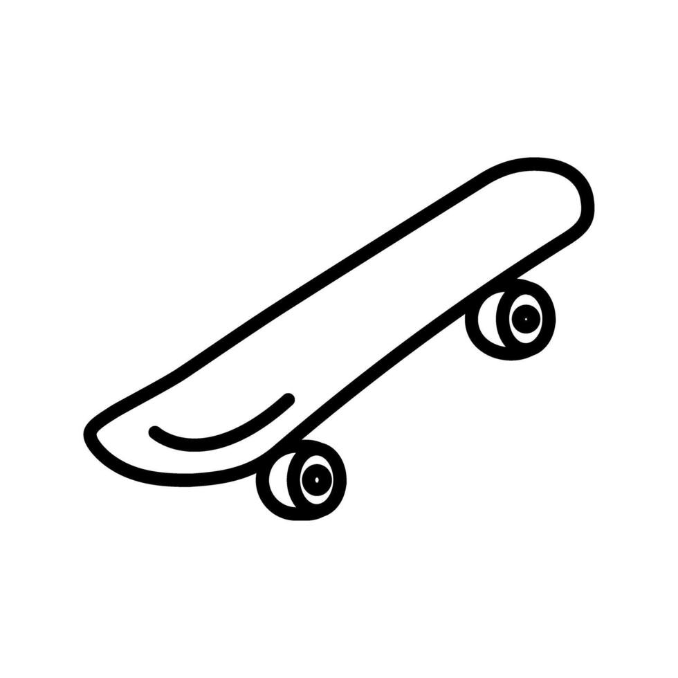 Skateboard Icon Design vector