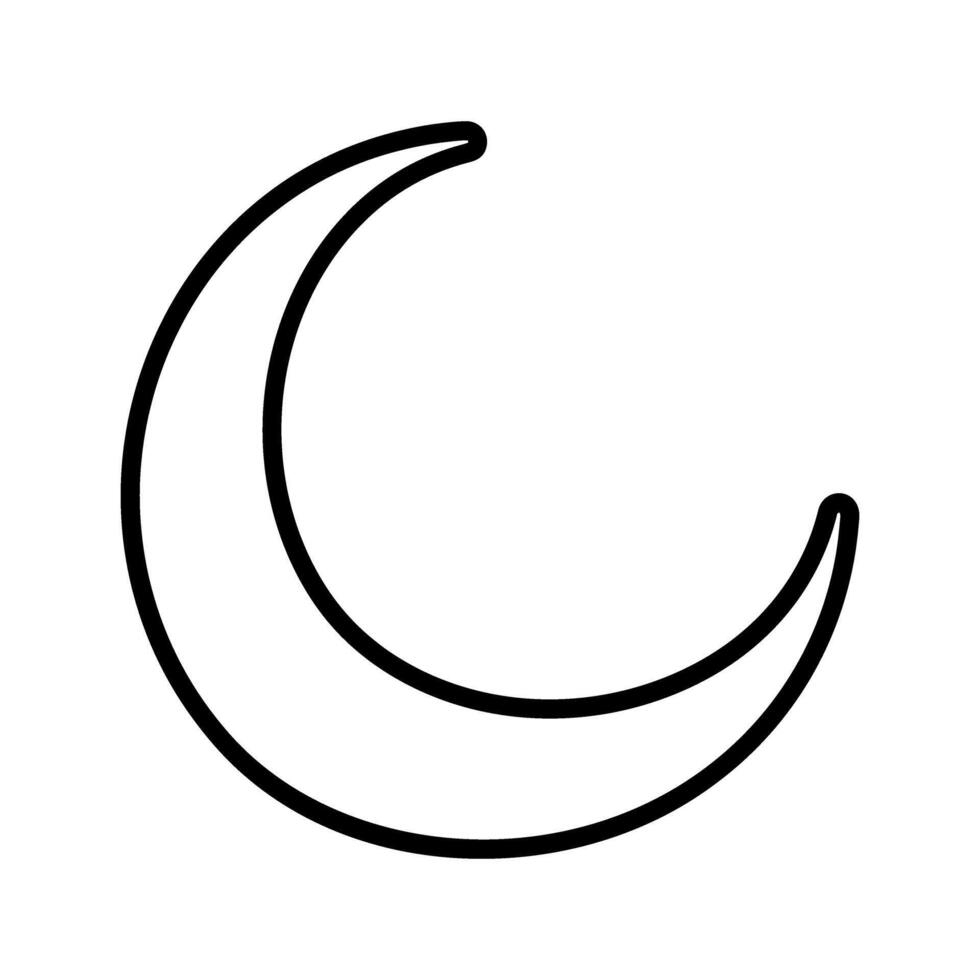 Moon Icon Design vector