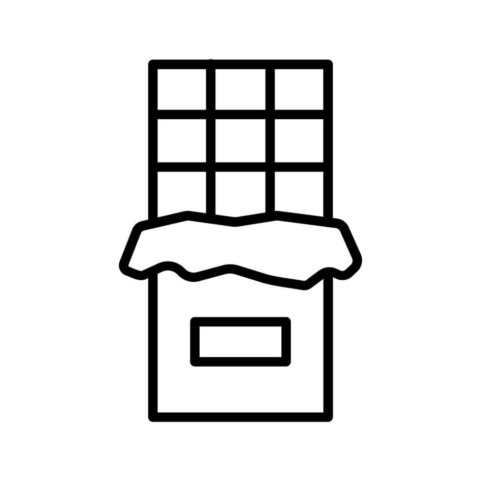 Chocolate Bar Icon vector