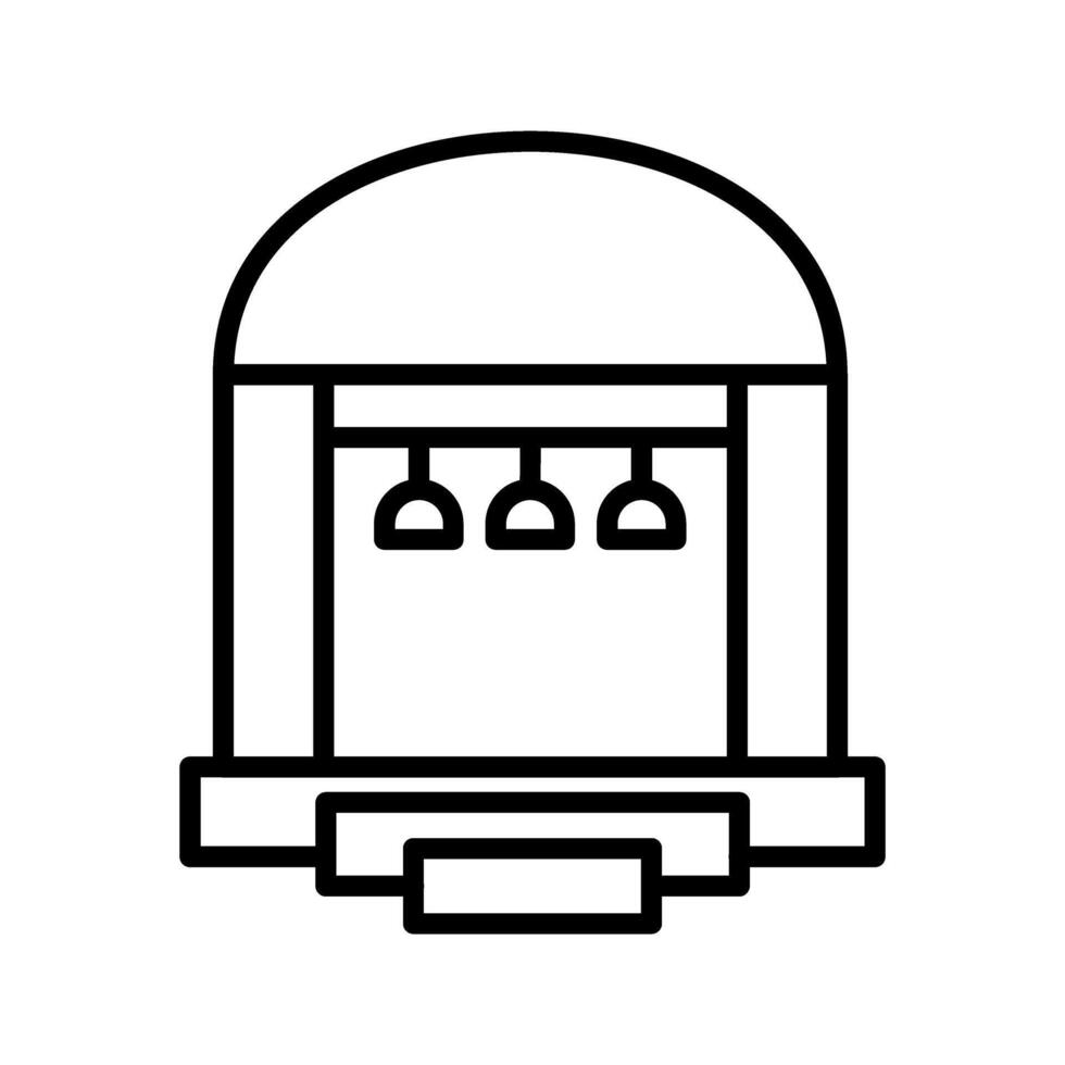 Party Venue Icon Design vector