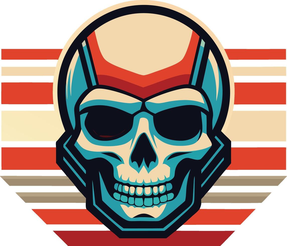 skull for Spooky Halloween vector