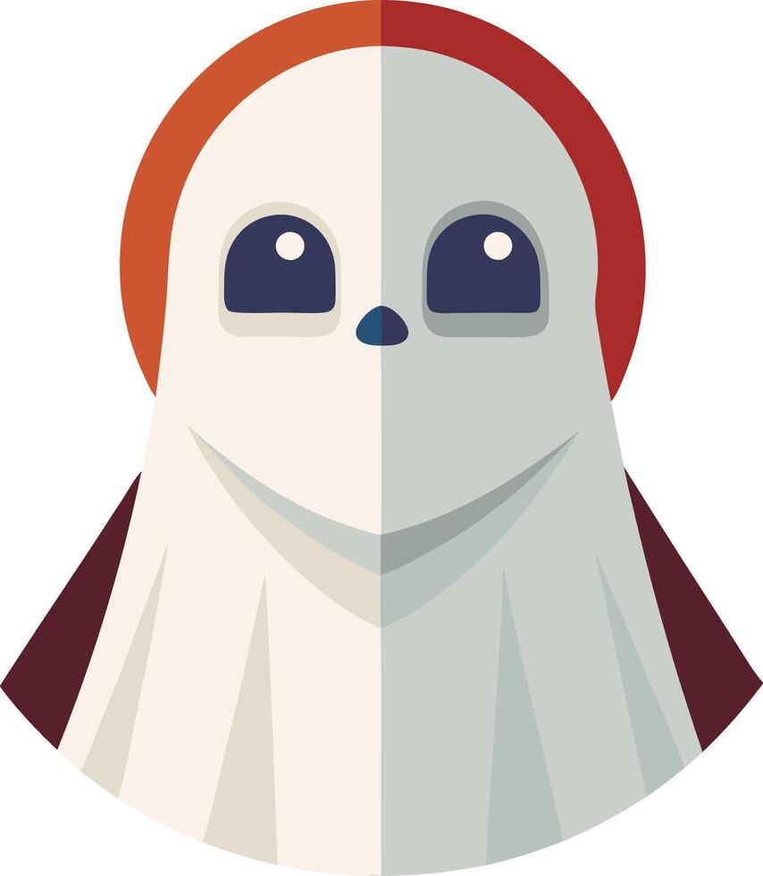 Ghost art illustration design vector