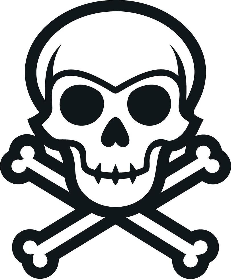 Halloween illustration skull art vector