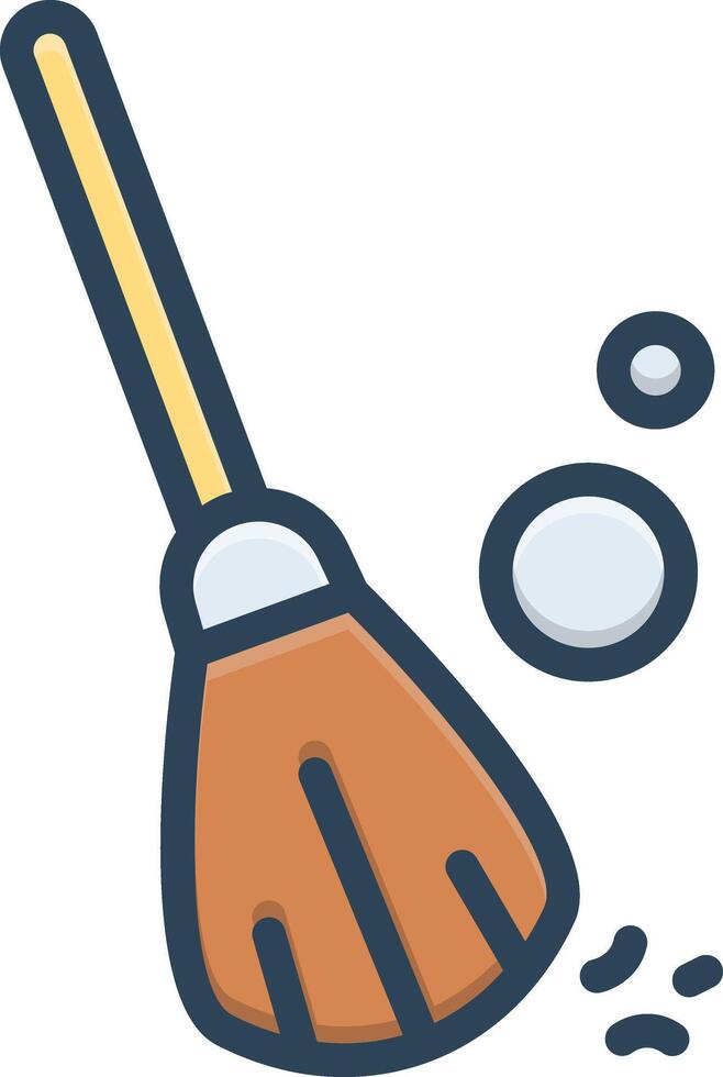 Color icon for sweep vector