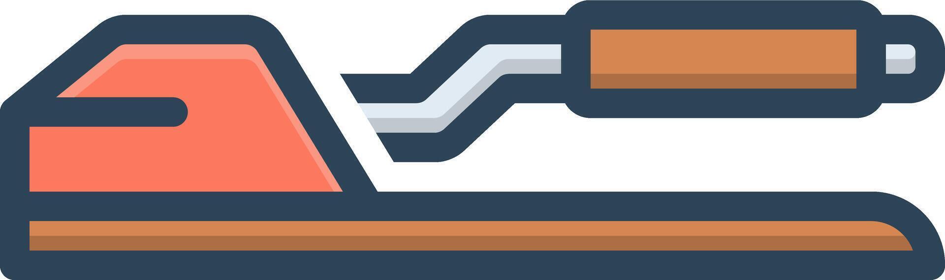 Color icon for handbreak vector