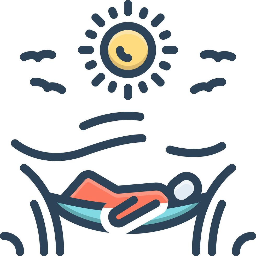 Color icon for holiday vector