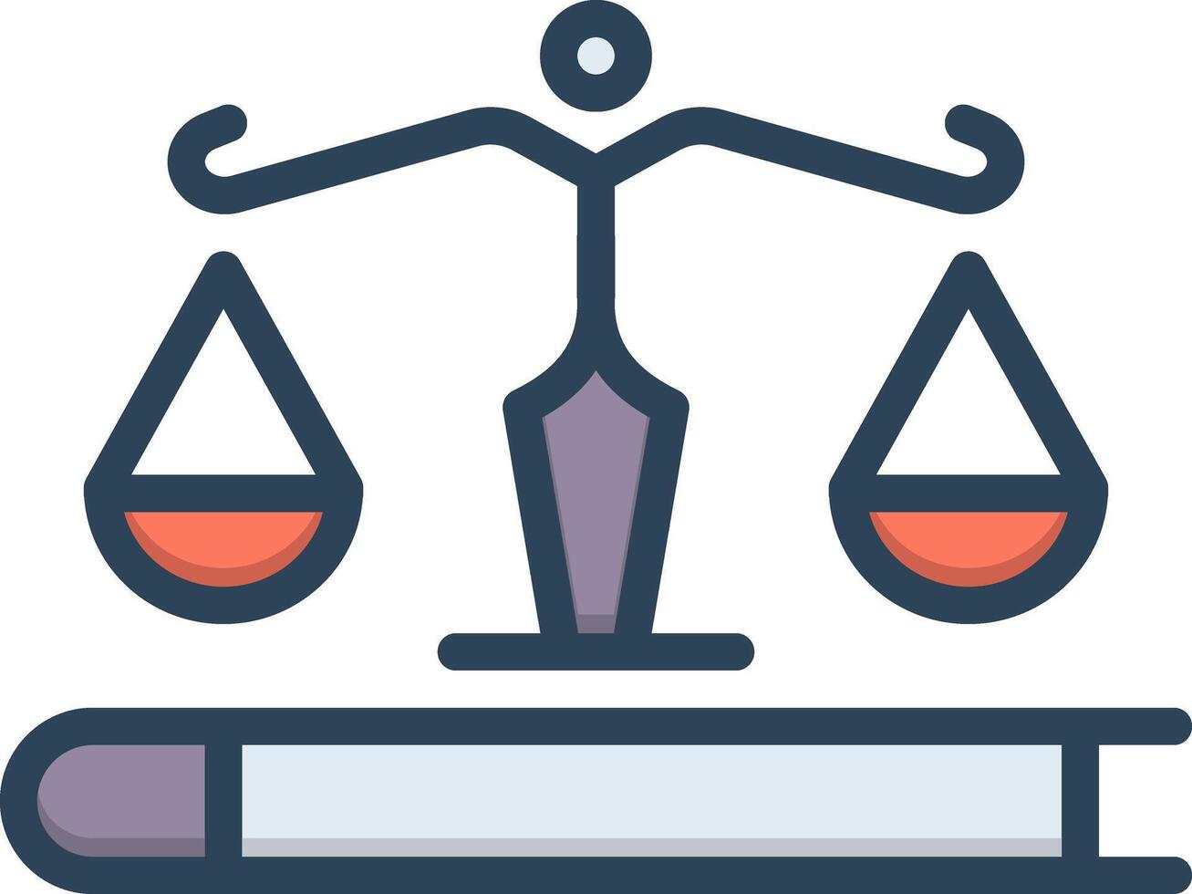 Color icon for ethics vector