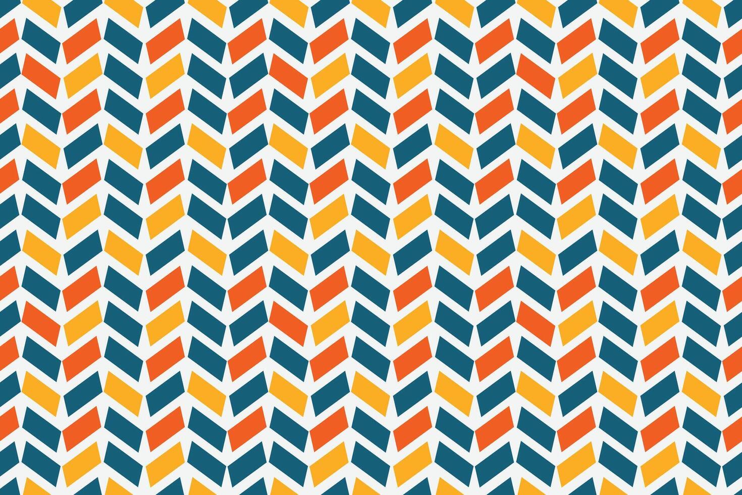 Colorful shapes abstract seamless repeat pattern vector